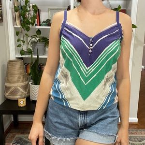 Ecote Striped Tank Top